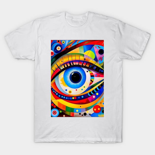 Eyes of Enchantment: Beautiful Eye Design T-Shirt by sam 23